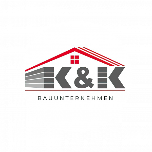 Die K&K Bau GbR ist auf verschiedene Bauarbeiten wie Beton-, Mauer-, Putz- und Malerarbeiten sowie Innendesign spezialisiert. LOGO K&K Bau